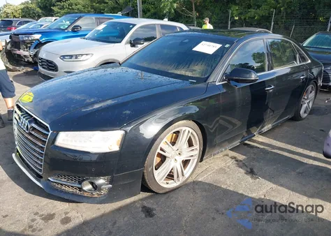 2016 Audi A8 L 4.0T Sport from USA, damaged, VIN WAU43AFD1GN011978